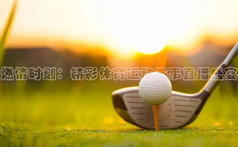 燃情时刻：精彩体育运动赛事直播盛宴